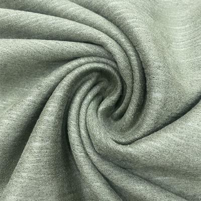 China Wind Proof Hot Selling Poly Spandex Double Face Brushed Faux Suede Garment Fabric For Jacket for sale