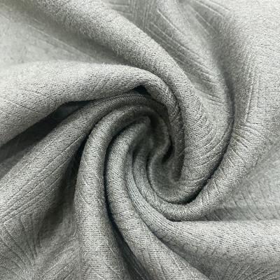 China Wind Proof China Textiles Double Face Fake Stretch Polyester Suede Cloth Fabric for sale