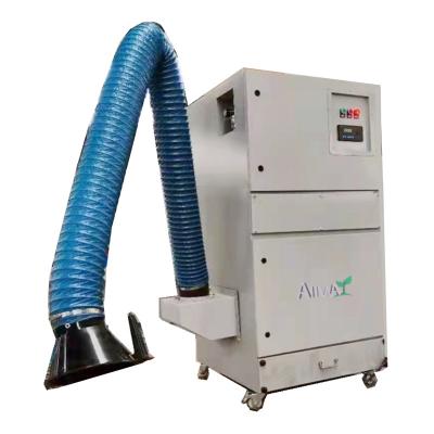 China Building Material Shops Factory Price High Efficiency With Double Exhaust Arm Weld Fume Extractor for sale