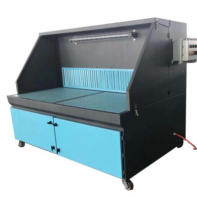 China Sanding 4 Cartridges Filter Grinder Workbench Downdraft Table Welding Polishing Grinding Dust Collector for sale