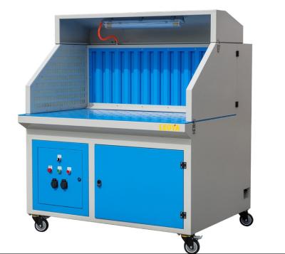 China Building material stores pulsate shaking downdraft type table, grinding platform for sale