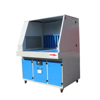 China Building Material Shops Downdraft Bench Polishing Machine Dust Collector /Grinding Table / Dust Collection Table for sale