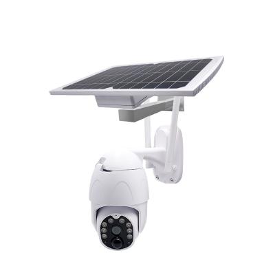 China Hot Selling Dome Mini PTZ Solar Powered Night Vision 360 Night Vision 360 Audio Colorful Down Dome WIFI Speed ​​Camera for sale