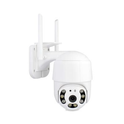 China Human Motion Tracking Tuya H.265 Tuya PTZ Camera WiFi Security HD 3MP Network Auto Tracking Outdoor CCTV Mini Dome Camera Wireless for sale