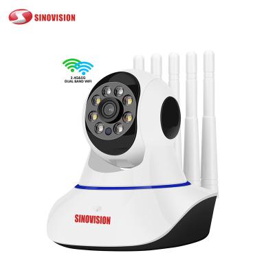 China Hot Selling Human Motion Wireless Wifi Tracking Full Color Panoramic 1080P Video Surveillance Yilot Mini Baby 360 Degree Night Vision Security Camera for sale