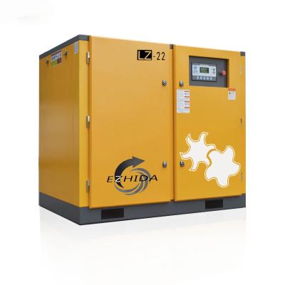 China Lubricated 22kw Fixed Gear Industrial Air Compressor Low Noise With High Pressure for sale