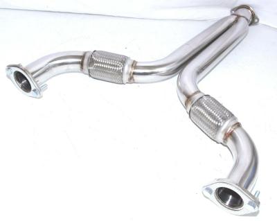 China Stainless Steel Header 201 Y Pipe For 03-06 Nissan 350Z Low Coupe 2D VQ35DE V6 3.5L DOHC for sale