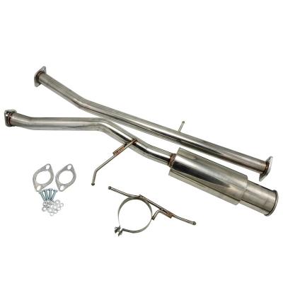 China Stainless Steel Catback Exhaust W/ADJ TIP For 96-01 Subaru Impreza L Coupe/Sedan/Wagon 2.2L for sale