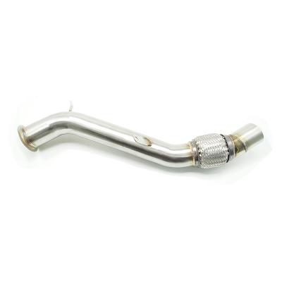 China Stainless Steel Exhaust Downpipe For BMW 116d 2007-2011 118d 120d 123d 1 Series For BMW 116d for sale