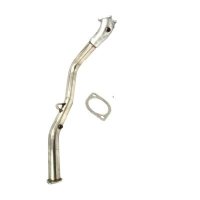 China Turbo Straight Stainless Steel Downpipe For SUB@RU WRX STI 15-18 EJ20 EJ25 3