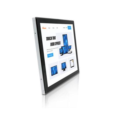 China Factory wholesale touch screen 19 inch 4:3 screen VGA dc 500cd/m metal case open frame lcd monitor for sale