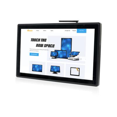 China Aluminum alloy enclosure Android 15.6 inch PLC hmi core i5 pc all in one desktop computer all in one pc for sale