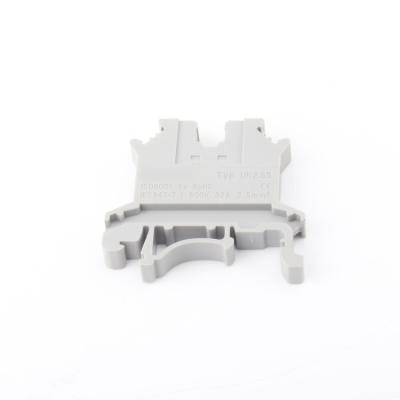 China Audio & Video Industrial electrical terminal fixture UK2.5B grey universal terminal rail quick connector for sale