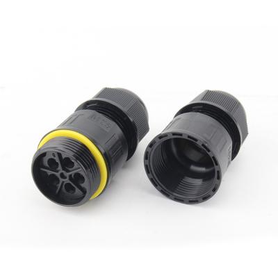 China Audio & Video New Design Wholesale 2 Pin 3 Pin 5 Pin M25 Outdoor Cable IP68 Waterproof Electrical Wire Connector for sale