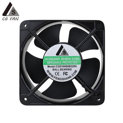 China Industrial Equipment 180*180*60 Price 18060 Ventilation Machine 230v Fan Bottom AC Welding Fan for sale