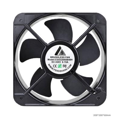 China Hotels CGFAN 220V 22060 220V 220*220*60MM EC Axial Fan EC Fan for sale