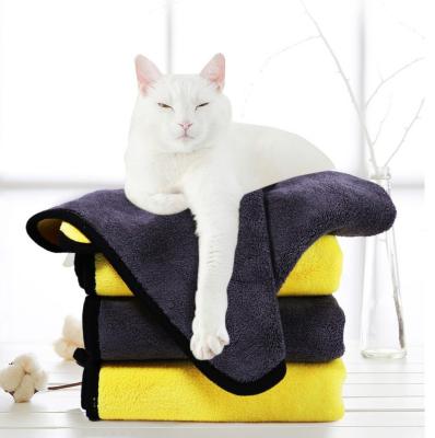 China Viable Dog Cat Cleaning Towel Pet Seal Breathable Quick Drying Pet Mat Cleaning Grooming Supplies for sale