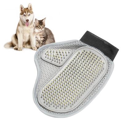 China Viable Manufacturer Pet Grooming Golves Removes Float Dog Needle Comb Hair Massager Pet Brush for sale