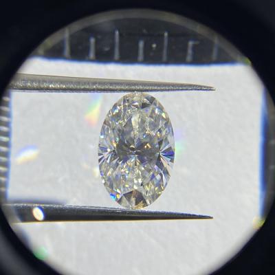 China Color Set Or Gemstone 2carat Moissanite Diamonde Ring For Jewelry Making Loose Moissanite Lab Grown Diamond Stone Oval Cut 6x8mm From Fire for sale