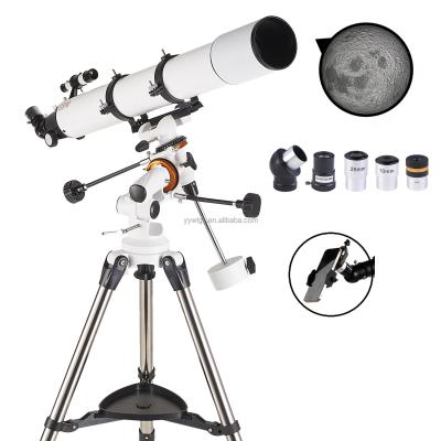 China F90080M Professional TELESCOPE F90080M Professional Telescope Moon 80900 Match Phone Adapter Finder Scope Bird Watching Children for sale