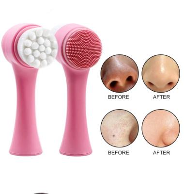 China Manufacturer DEEP CLEANSING Facial Brush electric silicone brush skin care silicone brush facial cleansing maker for sale