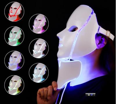 China Acne Treatment 20H20 PDT Led Facial Mask For Skin Rejuvenation With 7 Lights for sale