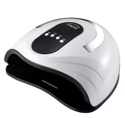 China UV Lamp 120W Quick Drying LED Nail Lamp For Manicure Two Led Hand Lamp Beads Nail Dryer To Cure Toenail for sale