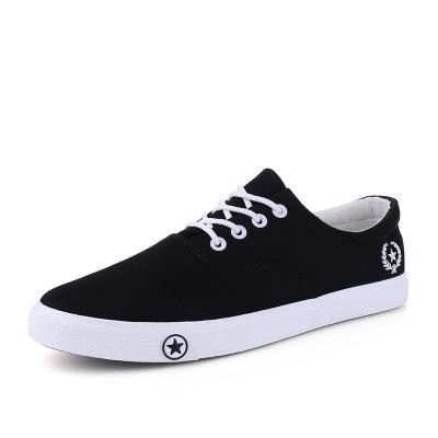 China Wholesale Cheap Casual Lace Skate Mens Breathable Canvas Shoes for sale