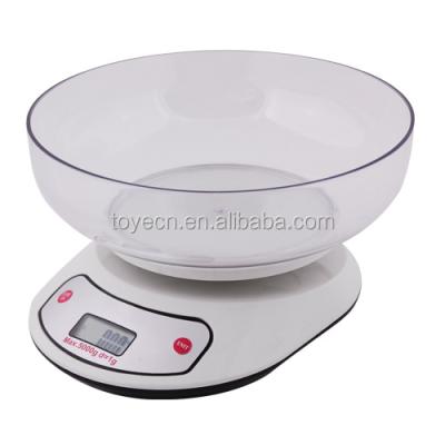 China Kitchen Scales TY--301 10kg Digital Food Scale Kitchen Scale With Electronic Led Display for sale