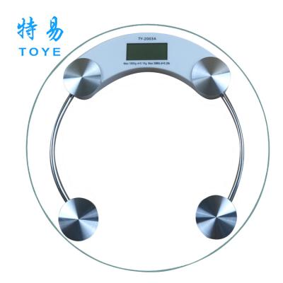 China Household Scale Electronic Bathroom Scale (TY--) 2003A LCD Weighing Personal Scale for sale