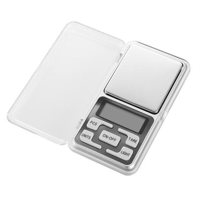 China WITH LID LCD Digital Pocket Scale Gold Gram Counterweight Scale 500g 0.01g High Accuracy Electronic Jewelry Scale for sale