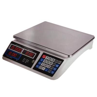 China Electronic Commercial Weight Function Fruit Balance 30kg/40kg Table Scale Price Computing Scale for sale