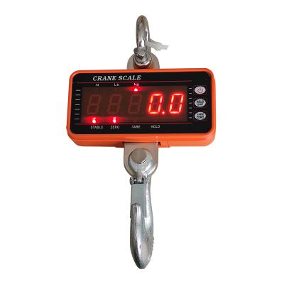 China Weight Measuring 1000kg 1500kg Heavy Duty Hanging Scale Check Outdoor With LED Display Digital Crane Scale for sale