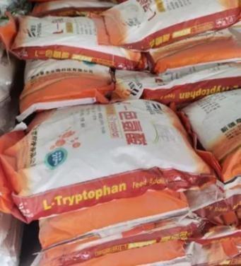 China Hot Supply CAS 153-94-6 98% L-Tryptophan for Feed Grade Einecs 200-795-6 Refined for sale