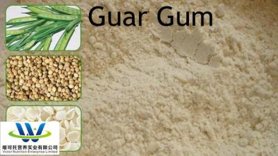 China Food Grade Guar Gum CAS 9000-30-0 with Normal Storage Method Shelf Life 12 Months for sale