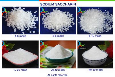 China Sodium Saccharin Sodium Saccharine 8-12 Mesh EINECS 204-886-1 for Sweetener in 2021 for sale