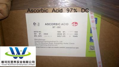 Chine Additif alimentaire Acide ascorbique DC97% Vitamine C CAS n° 50-81-7 Produits naturels initiaux à vendre