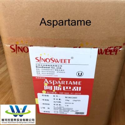 China Chinese Food Additive FCC/USP/BP/EP Aspartame Powder 22839-47-0 for Stabilization for sale