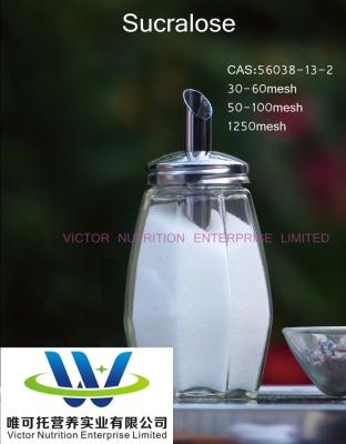 China Bulk Sucralose Powder for Natural Food Additives EINECS 259-952-2 Formula C12h19cl3o8 for sale