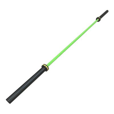 China New Weightllfting List 20kg 700lb Chrome Weightlifting Rolable Triceps Barbell High End Bar For Fitness and Bodybuilding for sale