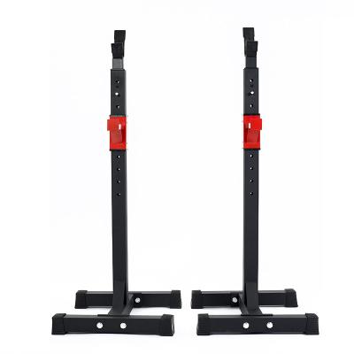 China Wholesale Indoor Adjustable Multi-Functional Adjustable Squat Rack Barbell Family Fitness Family Gym Trainer for sale