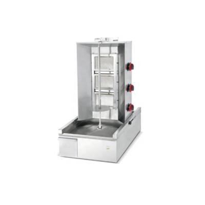 China Customize Low Price Stainless Steel Gas Shawarma Machine 3 Burners Equipment With CE Certificate For Sale for sale