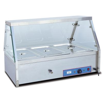 China Single-temperature supermarket display device commercial kitchen freezer salad showcase for sale