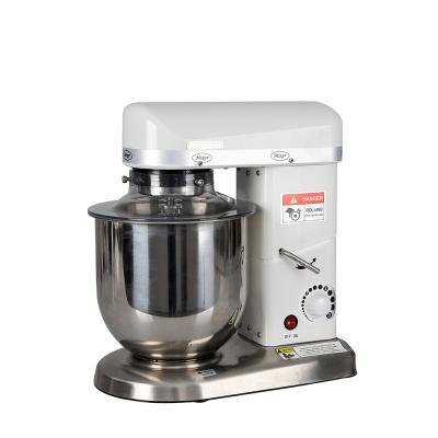 China Snack Factory 7L Electric Cream Cake Mixer Egg Beater Cake Dough Bread Mixers Maker Machine for sale