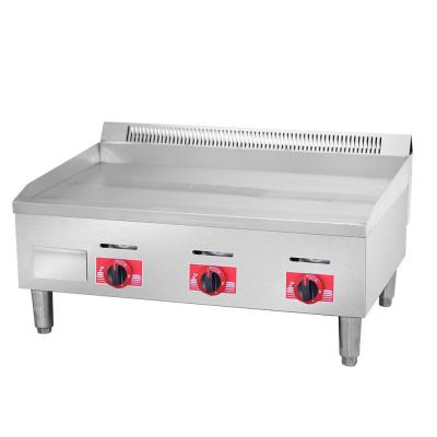 China Hot Selling Stainless Steel+Iron Commercial Manufacture Gas Griddle BAOKANG for sale