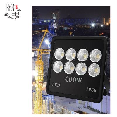 China Park/Plaza/Bridge/Car Park/Outdoor COB Stadium High Lumen Waterproof IP66 400w Square Work Led Spotlight for sale