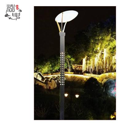 China Park Decoration Commercial Use 3.5m Outdoor Waterproof Lighting Landscape Hollow Street Light for sale