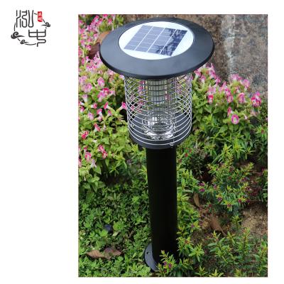 China Outdoor Indoor Room Solar Insect Zapper Lamp For Farmland Garden Powered Insect Zapper Light for sale