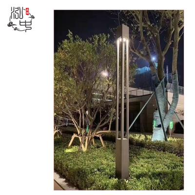 China 30w 50w 3m Stainless Steel Garden Customized Material Aluminum 3.5m Outdoor Garden LED Lights Street Lamp for sale