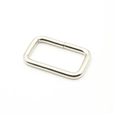 China MP Source Factory 304 Stainless Steel Ring Metal Semicircle Buckle Sturdy Square Buckle Bag Buckle for sale